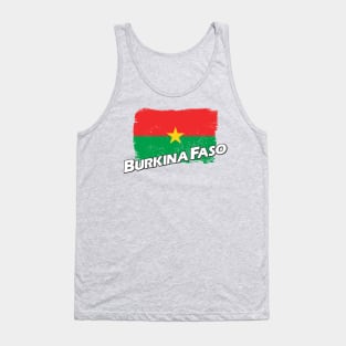 Burkina Faso flag Tank Top